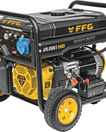 FFG GPG 8500E HD Γεννήτρια Βενζίνης Τετράχρονη με Χειροκίνητη - Ηλεκτρική Μίζα, Ρόδες και Μέγιστη Ισχύ 10.5kVA