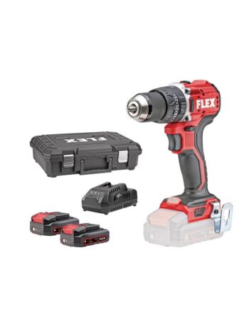 FLEX Κρουστικό Δραπανοκατσάβιδο 18V (2x2.5Αh) + φορτιστής