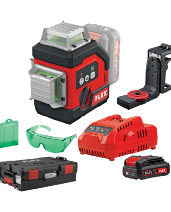 FLEX ΑΛΦΑΔΙ LASER 3×360° (ΠΡΑΣΙΝΟ) ΜΠΑΤΑΡΙΑΣ ALC 3/360-G/R 12 Set