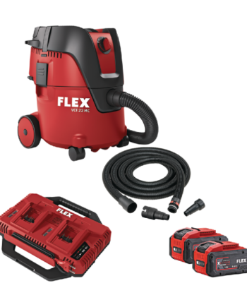 FLEX ΣΚΟΥΠΑ ΥΓΡΩΝ ΚΑΙ ΣΤΕΡΕΩΝ ΜΠΑΤΑΡΙΑΣ 36V, 2300L/min, 21L 2x8Ah